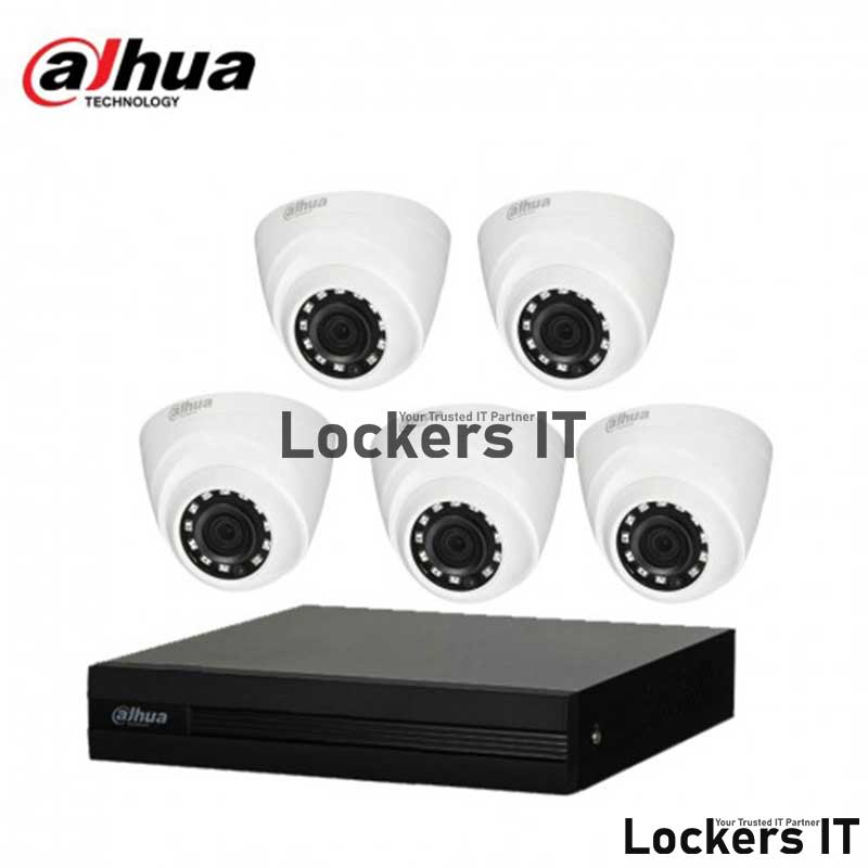 Dahua 5-Unit CC Camera Package