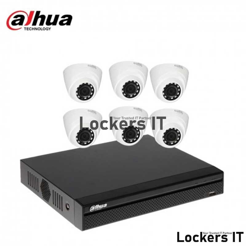 Dahua 6-Unit CC Camera Package
