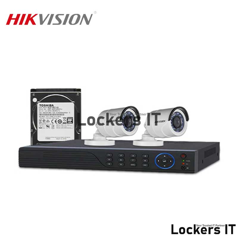 HIKVISION 2-Unit CC Camera Package
